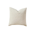 Cream Boucle Throw Pillow Cover