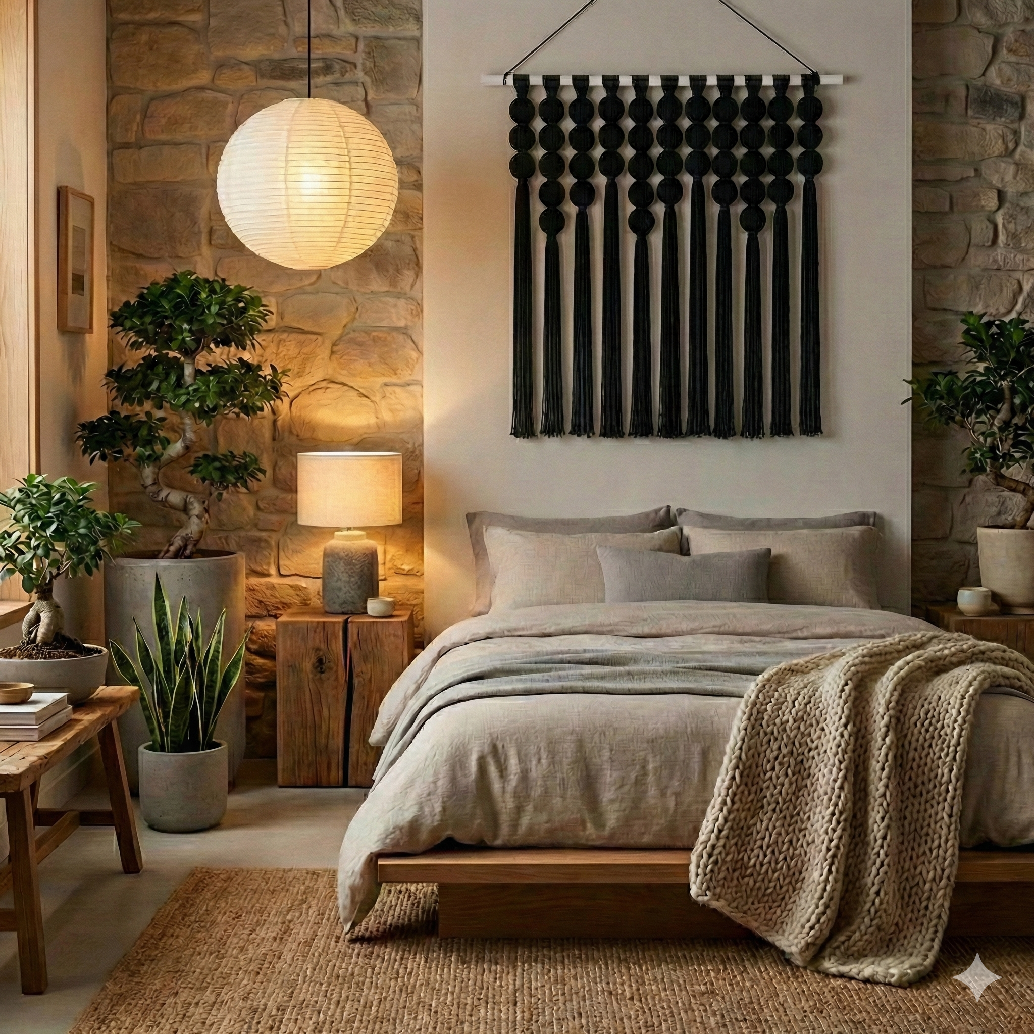 Macrame Hanging Wall Decor