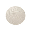 Round Beige Rug